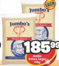 Jumbo Brown Sugar 10kg