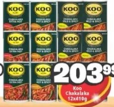 Koo Chakalaka 12 × 410g